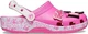Жіночі кроксі класік Барбі Crocs Barbie Classic Clog Electric Pink (39-40, рожевий) - зображення 2