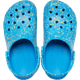 Дитячі крокси для дівчинки Crocs Kids Classic Splatter Paint Clog Marina/Multi (38-39, блакитні) - зображення 4