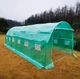 Садовая теплица 18 м² (3×6 м), с армированной пленкой и вентиляционными окнами, зеленая - изображение 9