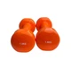 Гантель для фитнеса с виниловым покрытием Generation Fitness FF51D3B-1.5kg (оранжевая) - изображение 4