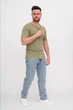 Футболка декор K.O.R 119 Хаки (зеленый) 3XL - изображение 3