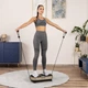 Виброплатформа Gymtek XP300 Gold до 150 кг для похудения и лимфодренажа + Эспандеры - изображение 1