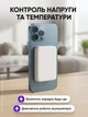 Павербанк 10000mAh з підтримкою MagSafe Type-C Power Bank повербанк бездротовий для заряджання телефону портативний магнітна бездротова зарядка універсальна 10000маг QINETIQ MAGPRO - зображення 5