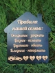 Ключниця настінна Правила нашого будинку Вішак для ключів 280х250мм - зображення 2
