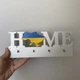 Ключница настенная Хоум Украина мини Вешалка для ключей 100х245мм - изображение 3