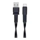 Дата кабель USB 2.0 AM to USB-C 1.2m black RivaCase (PS6002 BK12) - изображение 2