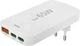 Ładowarka sieciowa Hama 2 x USB Type-C + 1 x USB Type-A GaN 65 W White (4047443532329) - obraz 1