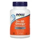 Риб'ячий жир + вітамін D-3 Now Foods (Омега Tri-3D) 90 капсул (NOW-01686) - изображение 1