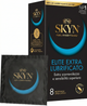 Презервативи Skyn Elite Extra Lube 8 шт - тонкі з подвійною кількістю мастила безлатексні - зображення 2