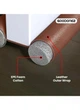 Плінтус гнучкий для усунення дверних зазорів Tani BOTTOM SEAL Коричневий (21574896) - зображення 10