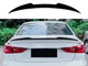Спойлер лип стиль M4 для Audi A3 2013-2020 ABS пластик, цвет черный глянец для Audi A3 2012-2020 (9109) - изображение 1
