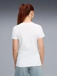 Футболка хлопковая женская Puma Ess Centered Cat Logo Tee 69291602 M White (4069162383679) - изображение 2