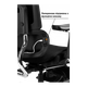 Офісне ергономічне крісло GT Racer B-574 Black - зображення 7