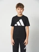 Детская футболка Adidas Essentials JC9660 134-140 см Black (4067906160258) - изображение 1