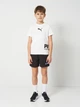 Детские шорты на резинке для мальчика Puma Essentials Logo Lab 69338901 122-128 см Puma Black (4069161915017) - изображение 3