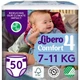 Підгузки Libero Comfort Розмір 4 (7-11 кг) 50 шт (7322541756844) - зображення 1