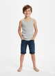 Майка H&M 134/140 Сірий 1237524_сер - зображення 1