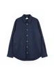 Сорочка H&M M Темно-синій 1206563 - зображення 2