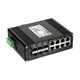 PoE-коммутатор 14-портовый управляемый L2+ E-LINK ETH-IMC2408MP гигабитный с 8 портами PoE, 240W (73-00150) - изображение 10