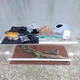 Повний набір - все для утримання гекона еублефара з тераріумом з оргскла з проточною вентиляцією 55*25*25см - зображення 1