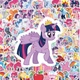 Стикеры Май Литл Пони 100 шт, 4*5 см, наклейки My Little Pony - изображение 5