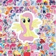 Стикеры Май Литл Пони 100 шт, 4*5 см, наклейки My Little Pony - изображение 6