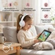 Бездротові навушники дитячі Bluetooth з мікрофоном PProove Kids Neko |BT6.0/AUX, 100H| Котячі вушка white - зображення 2