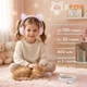 Бездротові навушники дитячі Bluetooth з мікрофоном PProove Kids Neko |BT6.0/AUX, 100H| Котячі вушка white - зображення 3