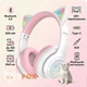 Бездротові навушники дитячі Bluetooth з мікрофоном PProove Kids Neko |BT6.0/AUX, 100H| Котячі вушка white - зображення 4