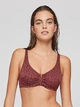 Купальник женский Gisela 3/3333 бордовый размер 85D/L - изображение 6