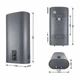 Бойлер водонагреватель электрический Thermo Alliance 80 л Grey, хороший вертикальный, мокрый ТЭН 2 кВт DT80V20G(PD)/2G - изображение 2