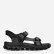 Чоловічі сандалії Skechers Glide Step Sandal Dovah 233382-BBK 43 Чорні (199025989688) - зображення 1
