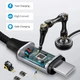 Кабель Type-C USB 3.0 100W (5A) Fast Charging 2м – Нейлоновий кабель для зарядки та передачі даних Stone ST-UB316 2м - зображення 2