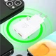 Мережевий зарядний пристрій WUW C217 «Slim» GaN PD25W+QC3.0 (USB+Type-C) white - изображение 5