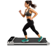 Беговая дорожка электрическая Treadmill, до 120кг, 1100Вт, до 6км/час, тихая и компактная для дома, квартиры или офиса - изображение 4