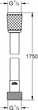 Шланг для душу Grohe VitalioFlex Comfort TwistStop 1750 мм хром 28745002 - зображення 3