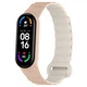 Ремінець для Xiaomi Mi Band 3/4/5/6/7 Silicone Link Pink Sand/Stone - изображение 1