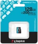 Карта пам'яті microSD 128GB C10 UHS-I U3 A2 V30 R200/W100MB/s Kingston 000339508 - зображення 3
