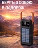 Повербанк зі швидкою зарядкою та вбудованими кабелями micro usb type c lightning павербанк для роутера телефону - зображення 3