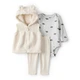 Комплект Carter's 3в1 боді, штани, жилет для дівчинки 55-61 см (1T597610_3M) - зображення 1