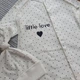 Комплект одежды для новорожденного «Little love» чоловечек и шапочка узелок, интерлок, 56 размер - изображение 2