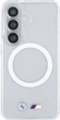 Etui BMW IML Shockproof Metal Logo MagSafe do Samsung Galaxy S26 Transparent (BMHMS26S25HSMLKT) - obraz 3