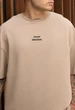Літній комплект футболка + шорти Staff no beige oversize XXL - зображення 3