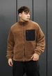 Хутряна куртка Staff mo brown S (TNT0141) - изображение 4