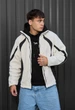 Хутряна куртка Staff nuro black & white XS (BZP0359) - изображение 4