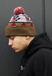 Шапка Staff raccoon pompon One Size - изображение 2