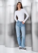 Жіночі джинси Staff 1 blue mom 38 (7IN0059) - зображення 1