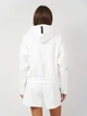 Толстовка на молнии с капюшоном женская Adidas W Z.N.E. Fz JE7849 2XS White (4067896194721) - изображение 2
