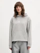 Худи женское Adidas All Szn Holiday Glitter Fleece JV5757 M Серое (4068808679572) - изображение 6