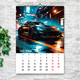 Календарь А4 перекидной настенный автомобили NEED FOR SPEED 13 листов (art. 250122a4) - изображение 2